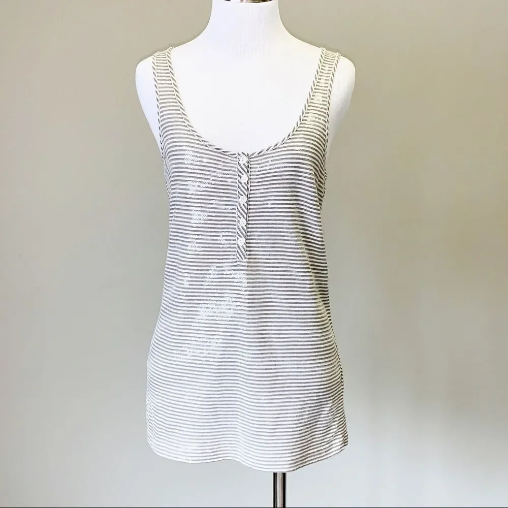 J.Crew sparkle tank top